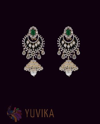 DIAMOND-EARRINGS-JHUMKAS