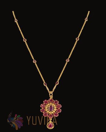 GOLD CHAIN ONLY STUDDED-22K