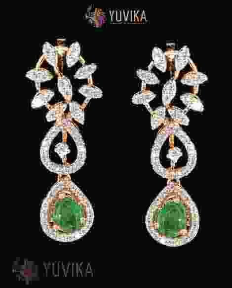 DIAMOND EARRINGS-HANGINGS