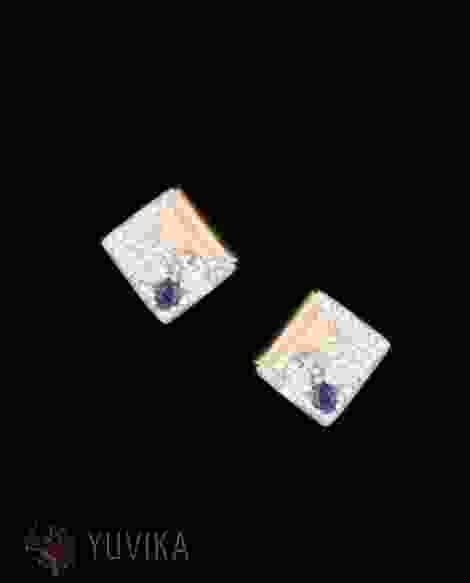 CHIC DIAMOND EARRINGS-STUDS