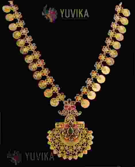 Gold 22k Necklace - Kasu