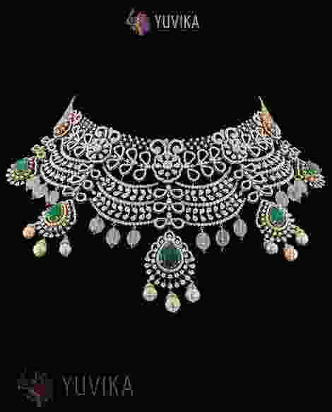 DIAMOND NECKLACE-CHOKER