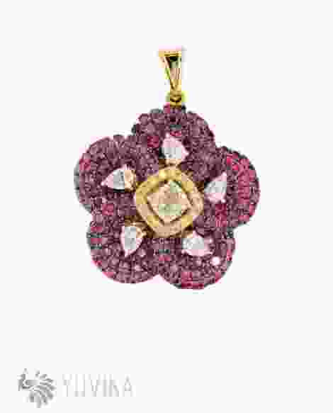 CHIC - RUBY DIAMOND PENDANT