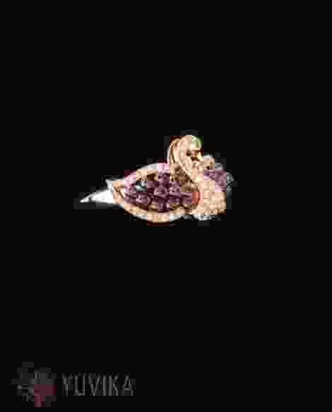 CHIC DIAMOND RUBY RING