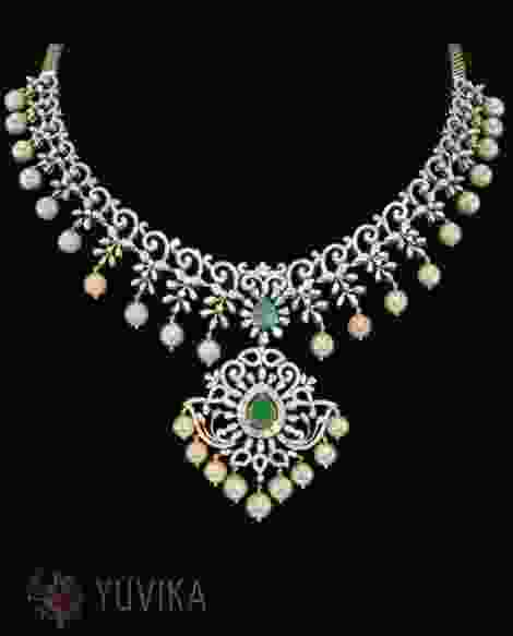 DIAMOND NECKLACE - DETACHABLE PENDANT