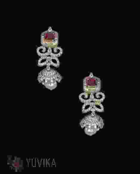 DIAMOND EARRINGS- JHUMKAS