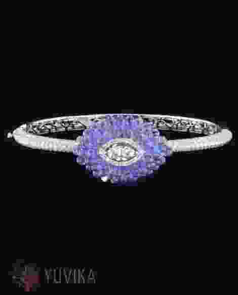 CHIC DIAMOND TANZANITE BRACELET