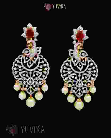 DIAMOND EARRINGS - HANGINGS