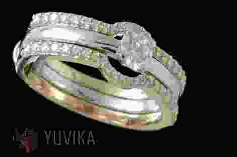 DIAMOND RING - BAND & RING SET