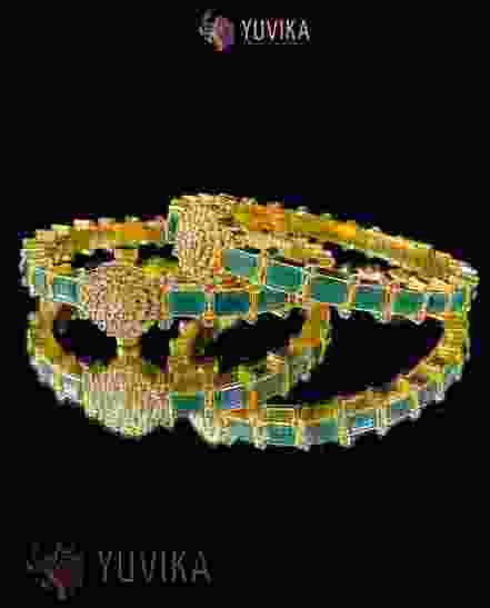 DIAMOND CHAKRI BANGLE