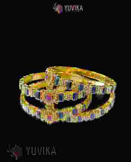 DIAMOND CHAKRI BANGLE
