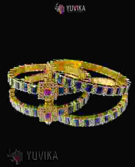 DIAMOND CHAKRI BANGLE