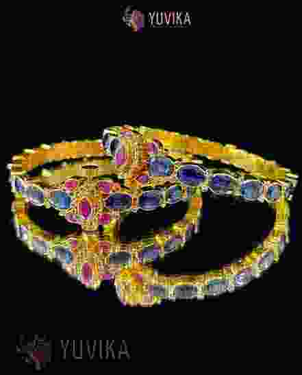 DIAMOND CHAKRI BANGLE