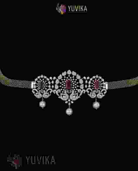 DIAMOND BAJUBAND, CHOKER