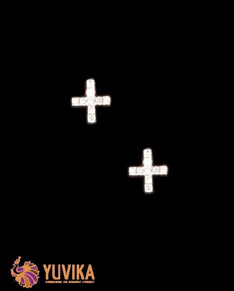 DIAMOND EARRINGS STUDS-SECOND TOPS