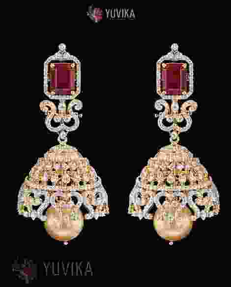 DIAMOND EARRINGS-JHUMKAS
