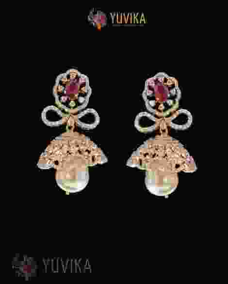 DIAMOND EARRINGS - JHUMKAS