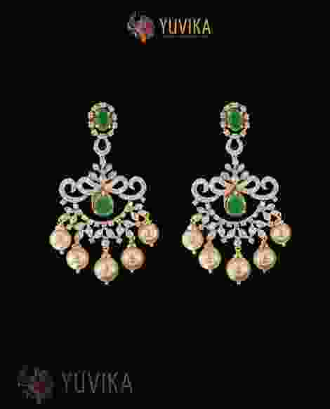 DIAMOND EARRINGS - HANGINGS