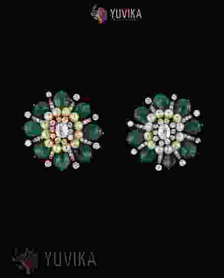 ROSECUT DIAMOND EARRINGS