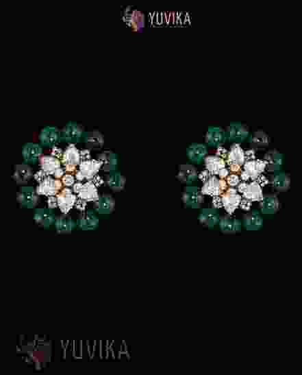 ROSECUT DIAMOND EARRINGS