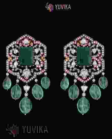 ROSECUT DIAMOND EARRINGS