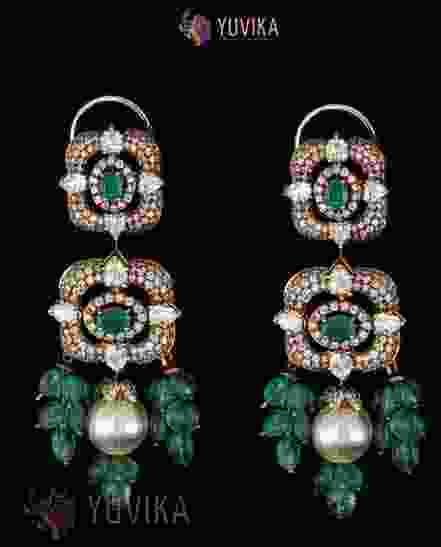 ROSECUT DIAMOND EARRINGS