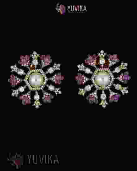 ROSECUT DIAMOND EARRINGS