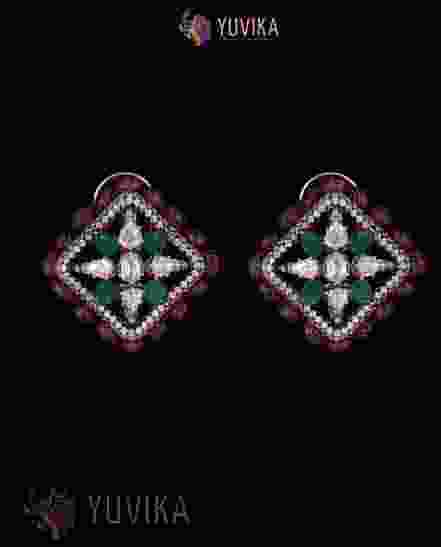 ROSECUT DIAMOND EARRINGS