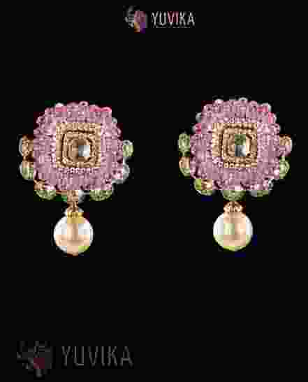 ROSECUT DIAMOND EARRINGS