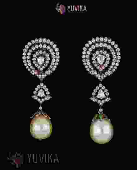 ROSECUT DIAMOND EARRINGS 