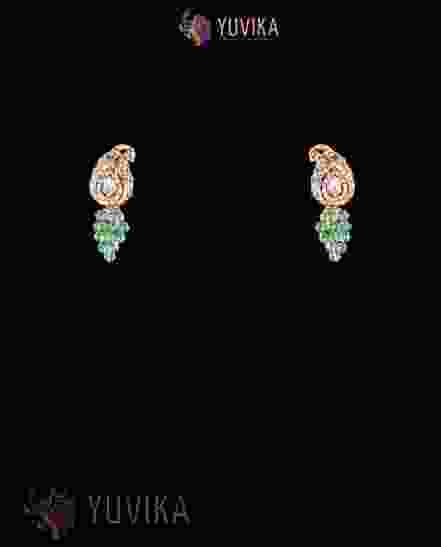 ROSECUT DIAMOND EARRINGS