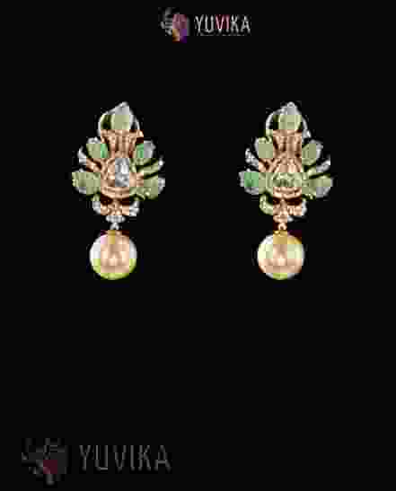 ROSECUT DIAMOND EARRINGS