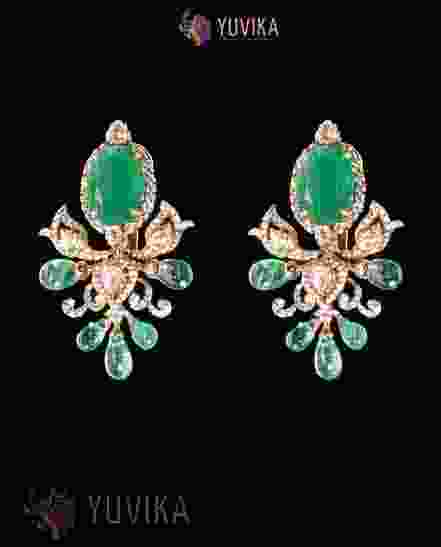 ROSECUT DIAMOND EARRINGS