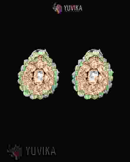ROSECUT DIAMOND EARRINGS