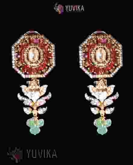 ROSECUT DIAMOND EARRINGS