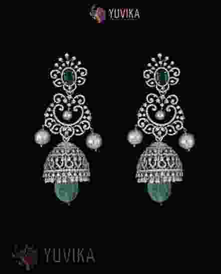 DIAMOND EARRINGS JHUMKA