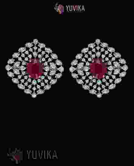 DIAMOND EARRING STUDS 
