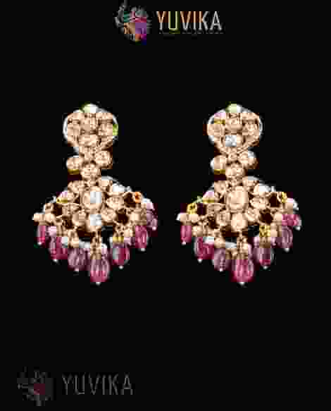 Nakshi Polki Earrings
