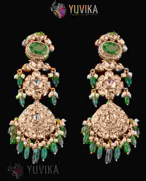 Nakshi Polki Earrings