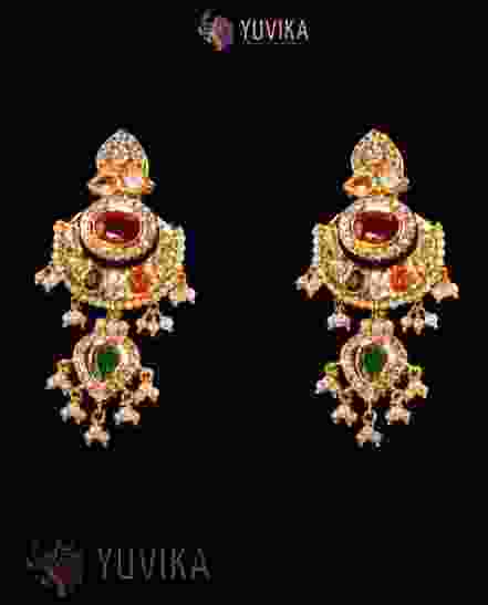 FLAT DIAMOND EARRINGS