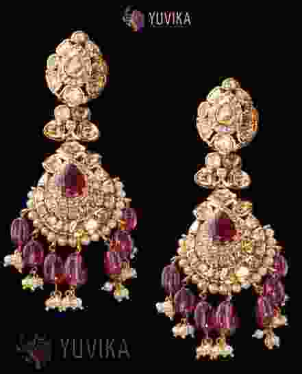 FLAT DIAMOND EARRINGS