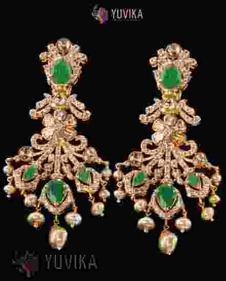 FLAT DIAMOND EARRINGS