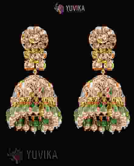 FLAT DIAMOND EARRINGS