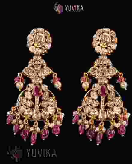 FLAT DIAMOND EARRINGS