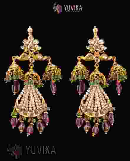 FLAT DIAMOND EARRINGS