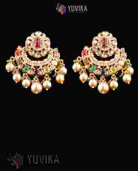 FLAT DIAMOND EARRINGS