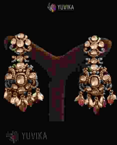 FLAT DIAMOND EARRINGS