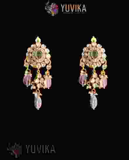 Nakshi Polki Earrings