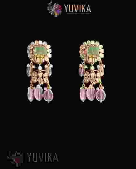 Nakshi Polki Earrings