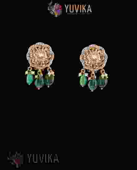 Nakshi Polki Earrings